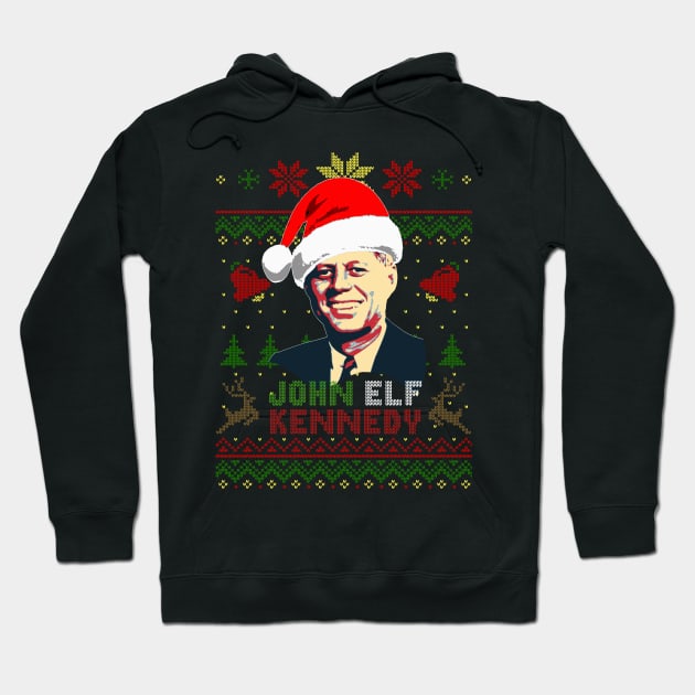 John Elf Kennedy Hoodie by Nerd_art